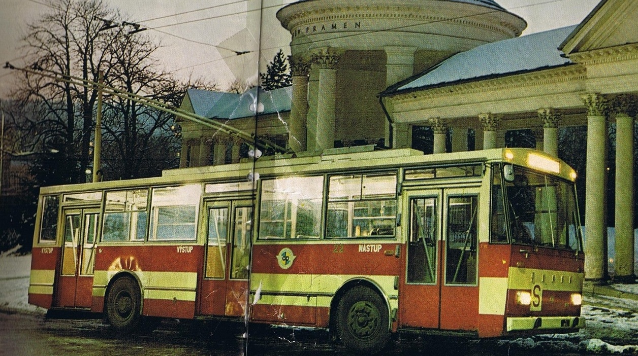 Марианске-Лазне, Škoda 14Tr № 22; Марианске-Лазне — Старые фотографии