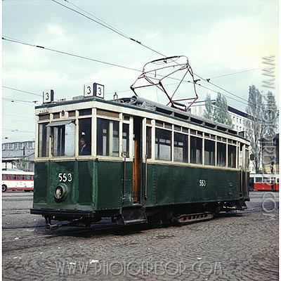 София, MAN/Siemens № 553; София — Исторически снимки — Трамвайни мотриси (1945–1989)