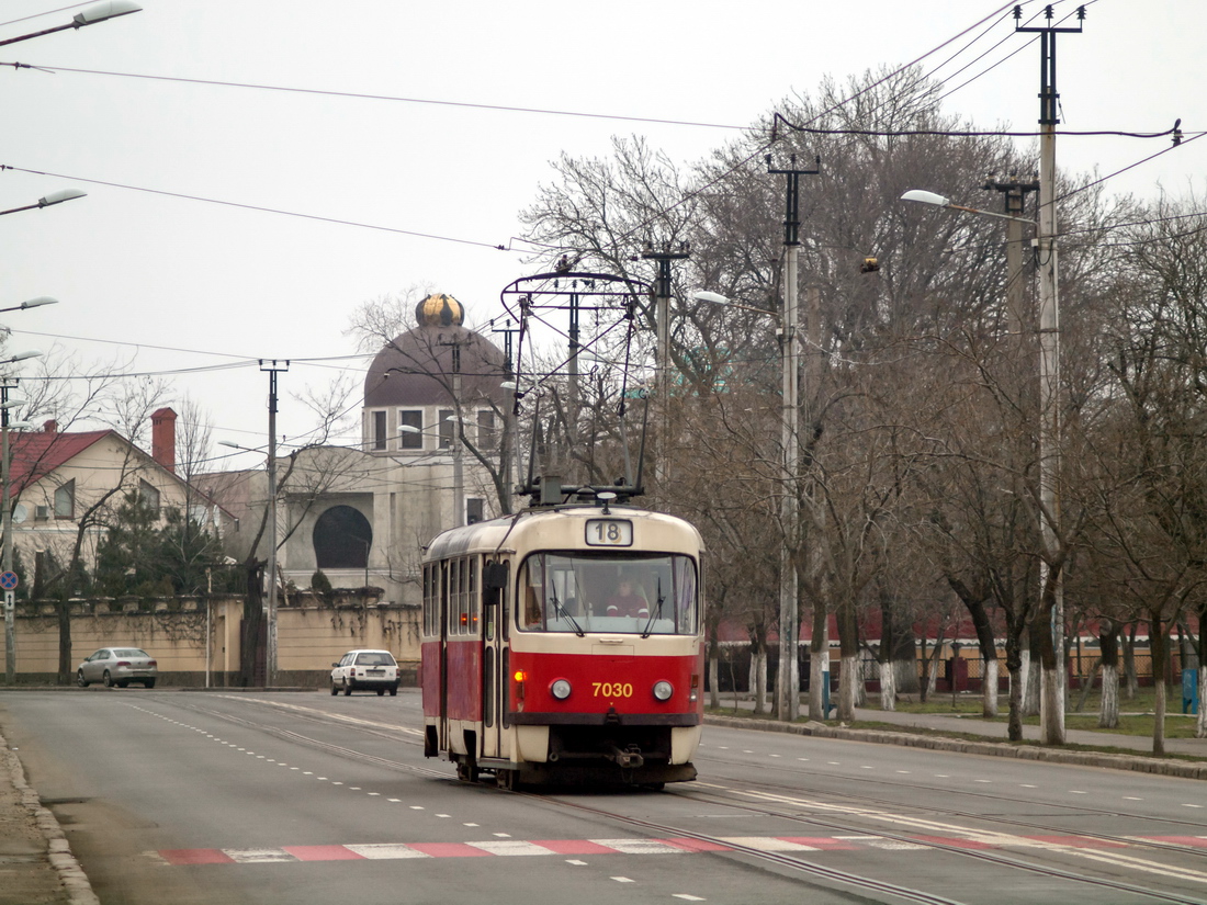 Одесса, Tatra T3SUCS № 7030