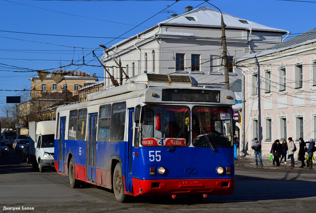 Tver, BTZ-5276-04 № 55; Tver — Trolleybus lines: Central district