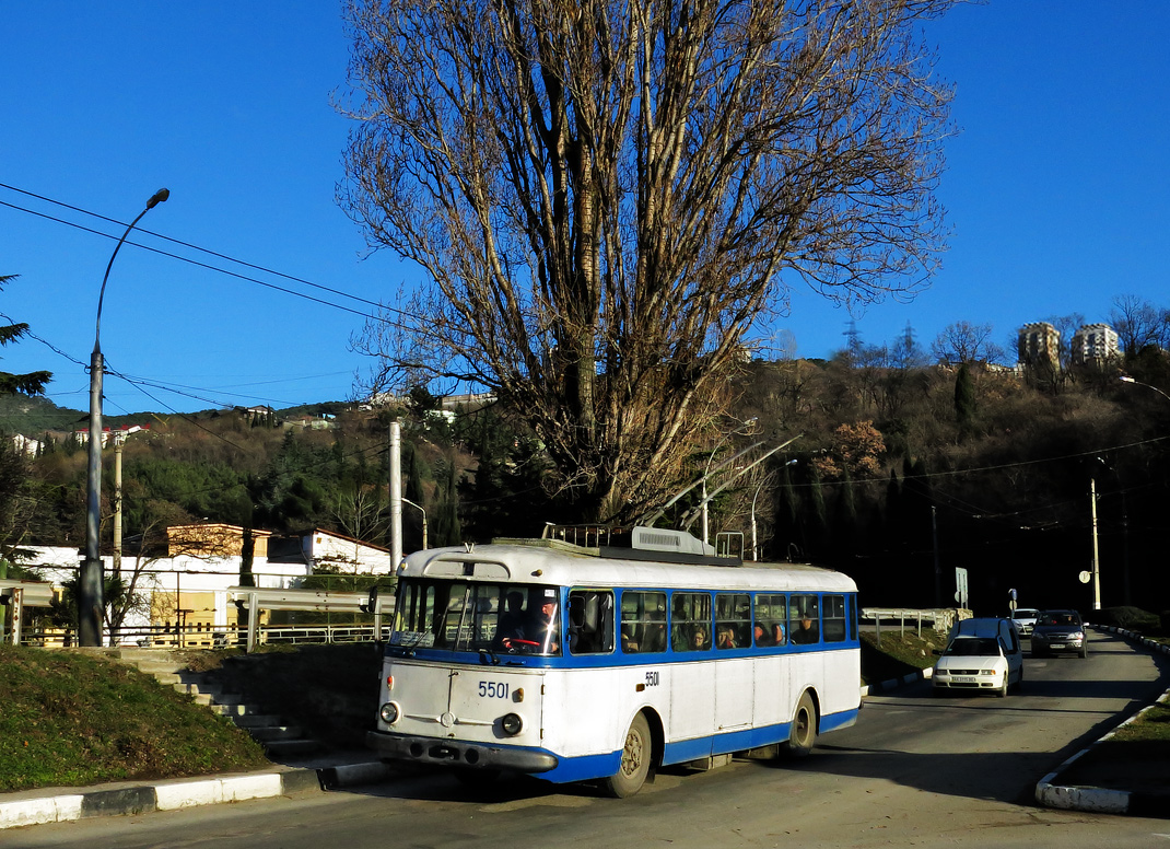 Krimski trolejbus, Škoda 9Tr19 č. 5501