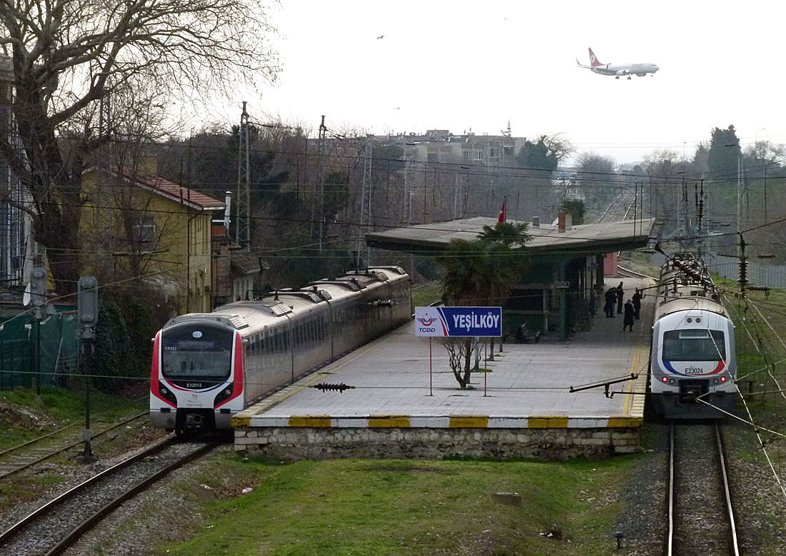 Стамбул — Городские электропоезда — линия B1 (бывшая) — Европа