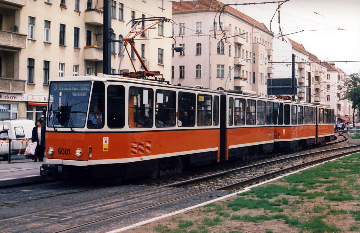 Berliini, Tatra KT4DM # 6001; Berliini, Tatra KT4DM # 6002