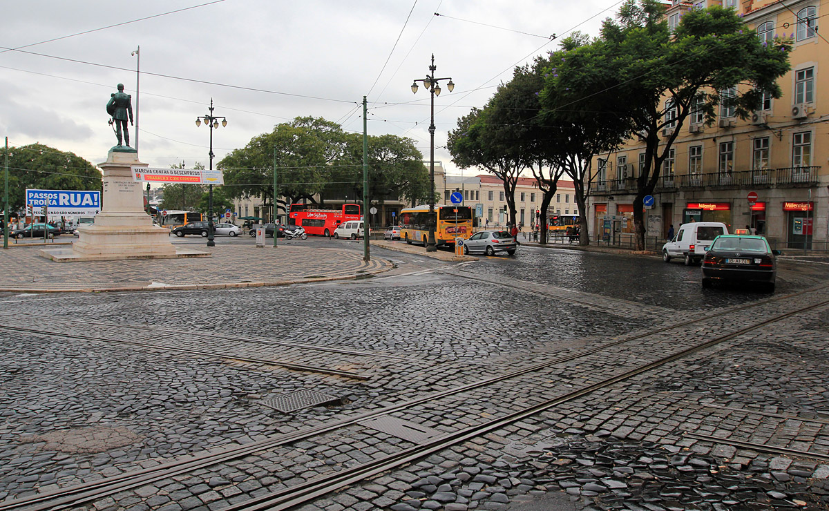 Lissabon — Tram — Closed lines