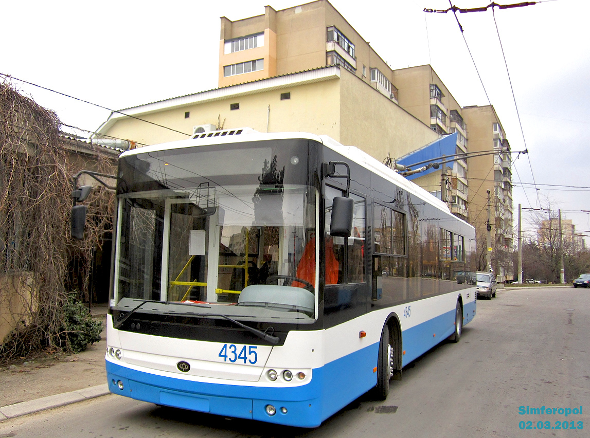 Krymo troleibusai, Bogdan T70110 nr. 4345