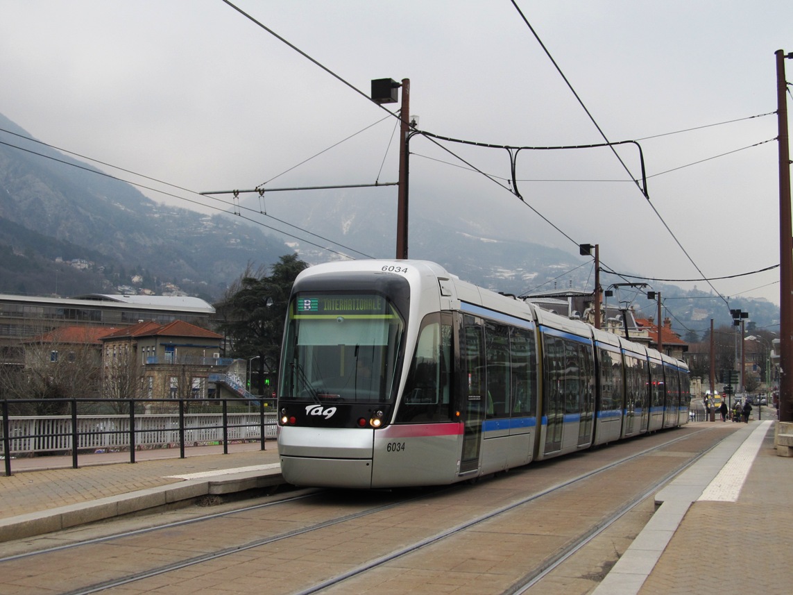 Grenoble, Alstom Citadis 402 Nr. 6034