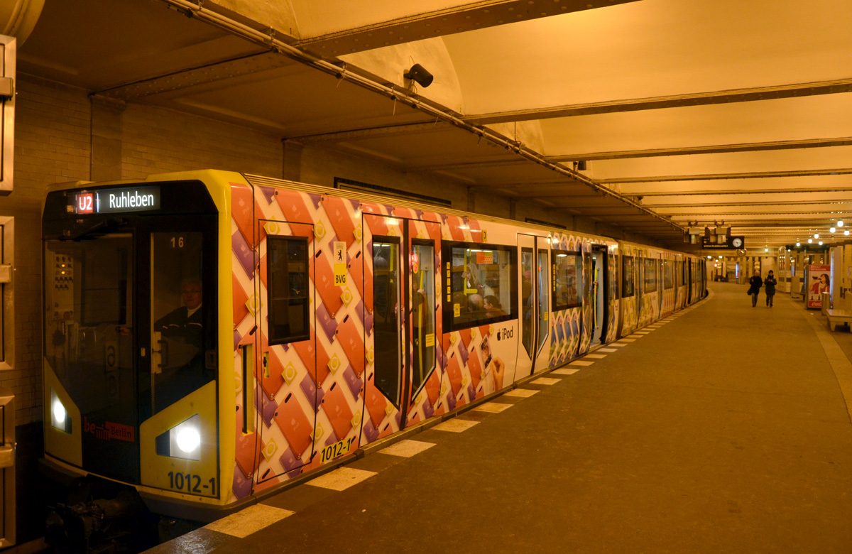 Берлин, BVG HK 06 № 1012; Берлин — U-Bahn — линия U2