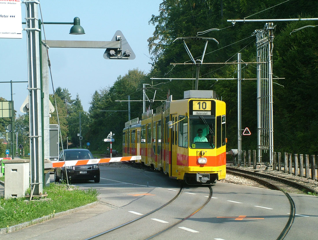 Basel, Schindler/Siemens Be 4/8 # 252; Basel — International interurban line Basel — Rodersdorf