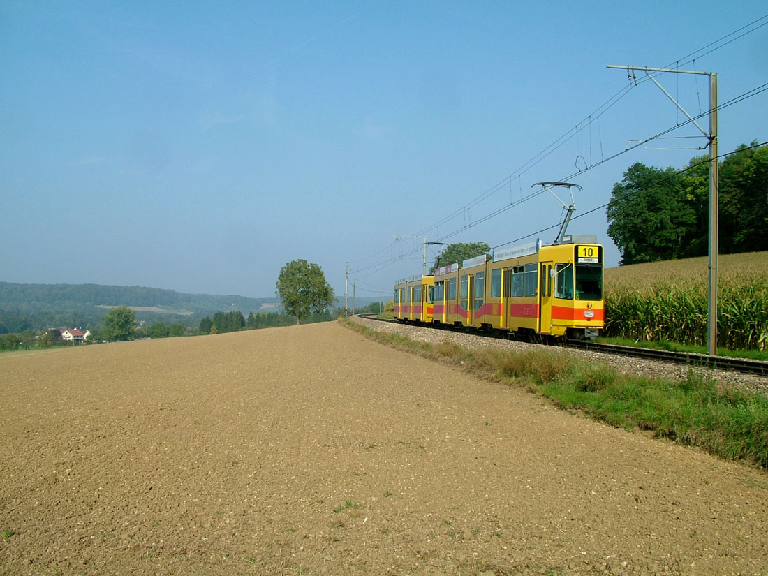 Basel, Schindler/Siemens Be 4/8 # 236; Basel — International interurban line Basel — Rodersdorf