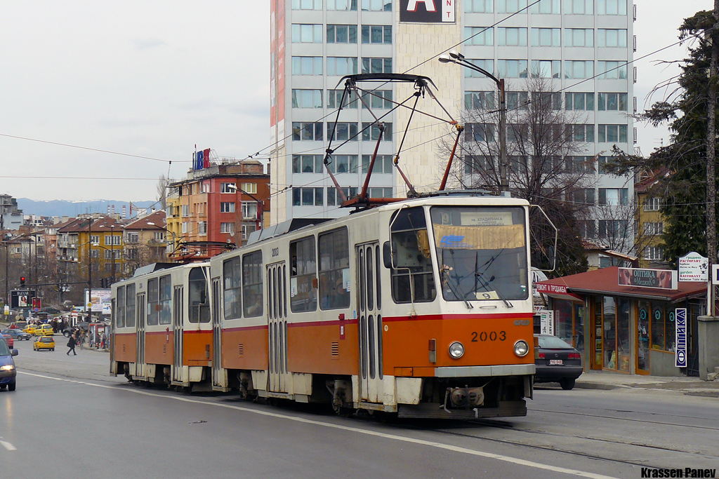 Sofia, Tatra T6A2B Nr 2003