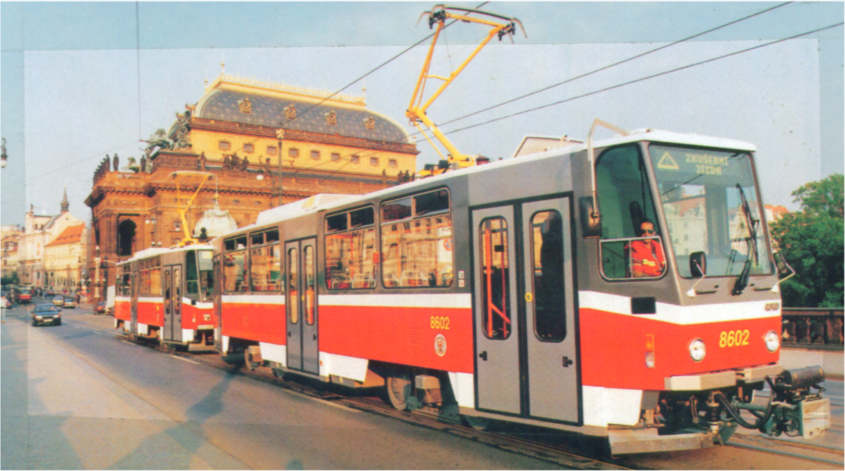 Прага, Tatra T6A5 № 8602