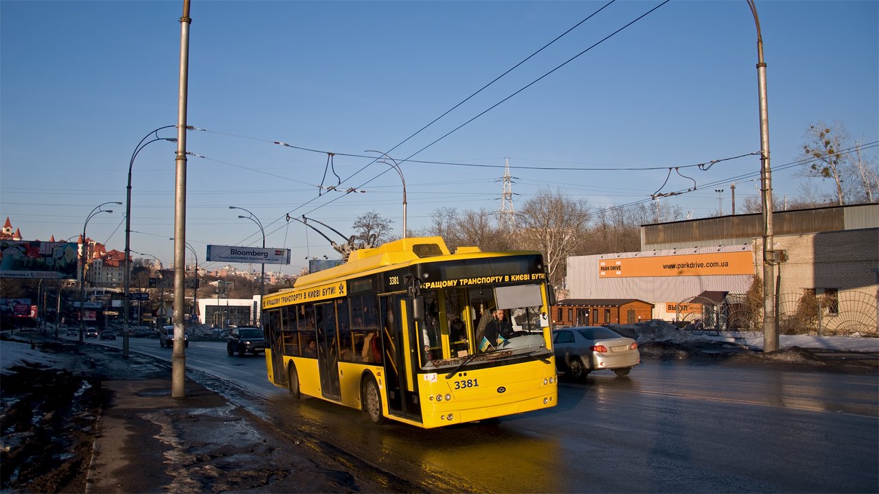 Киев, Богдан Т70110 № 3381