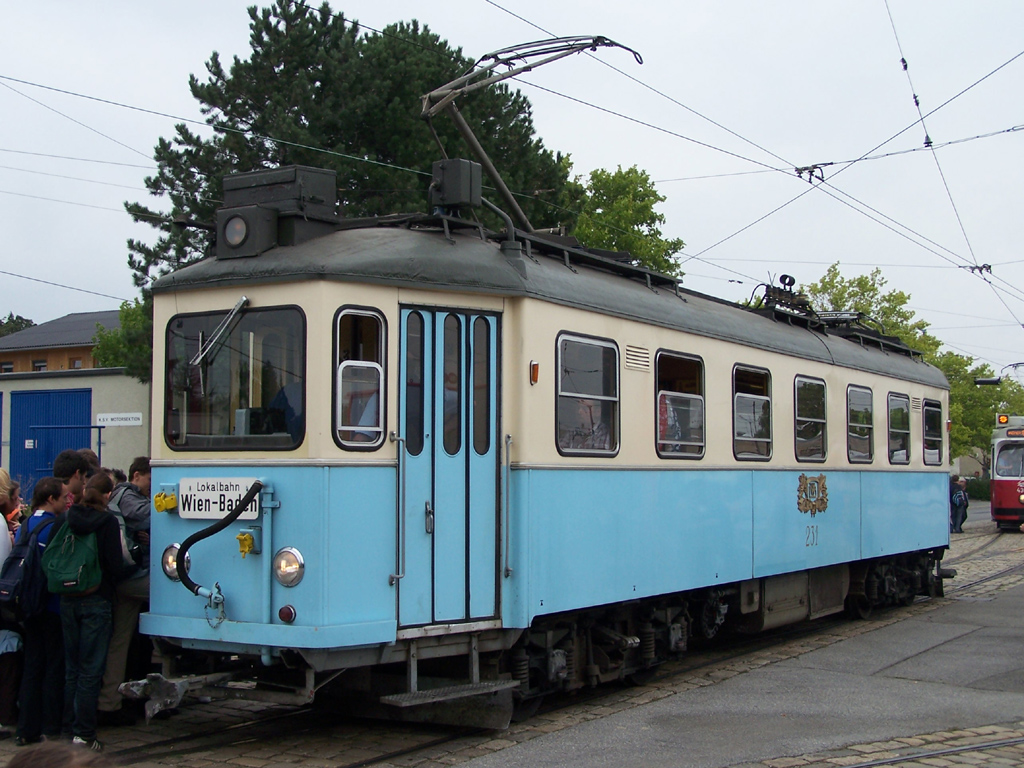 Вена, DWM 1100 № 231; Вена — Tramwaytag 2009