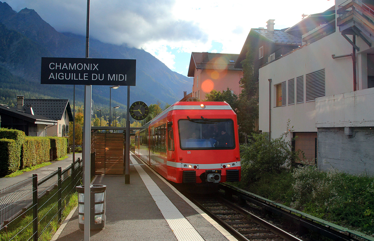 Région de montagne de Savoie, Stadler Z 850 nr. 55; Région de montagne de Savoie — Interurban Saint-Gervais-les-Bains — Chamonix — Vallorcine