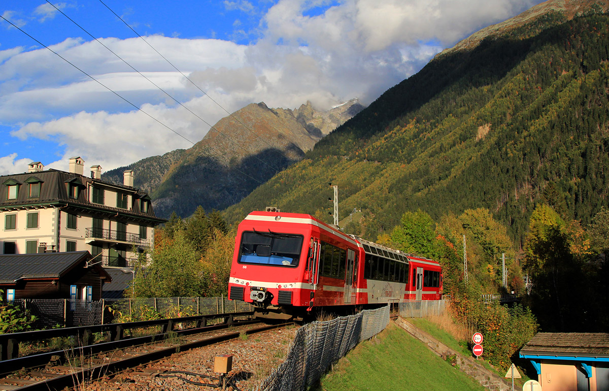 Горный регион Савойя, Stadler Z 850 № 56; Горный регион Савойя — Интерурбан Saint-Gervais-les-Bains — Chamonix — Vallorcine