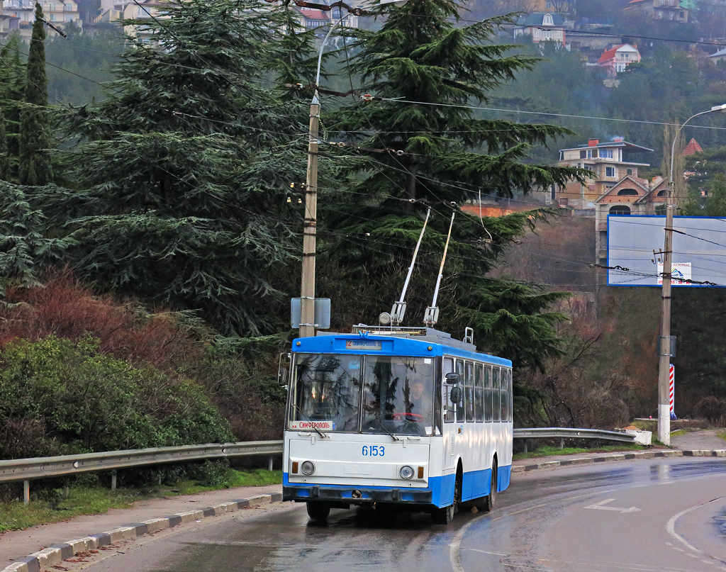 Crimean trolleybus, Škoda 14Tr11/6 # 6153