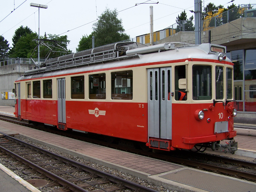 Цюрих, SWS/MFO BDe 4/4 № 10; Цюрих — Forchbahn