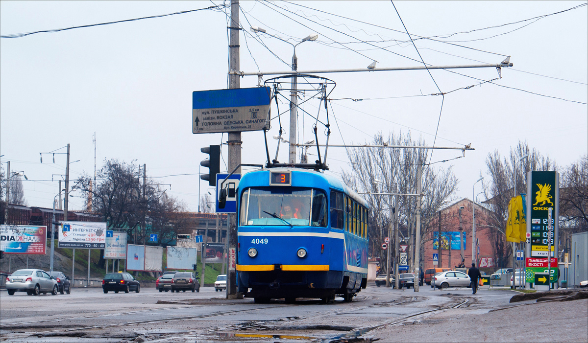 Odesa, Tatra T3R.P № 4049