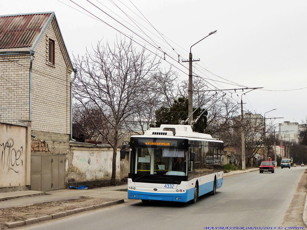 Крымскі тралейбус, Богдан Т70110 № 4332