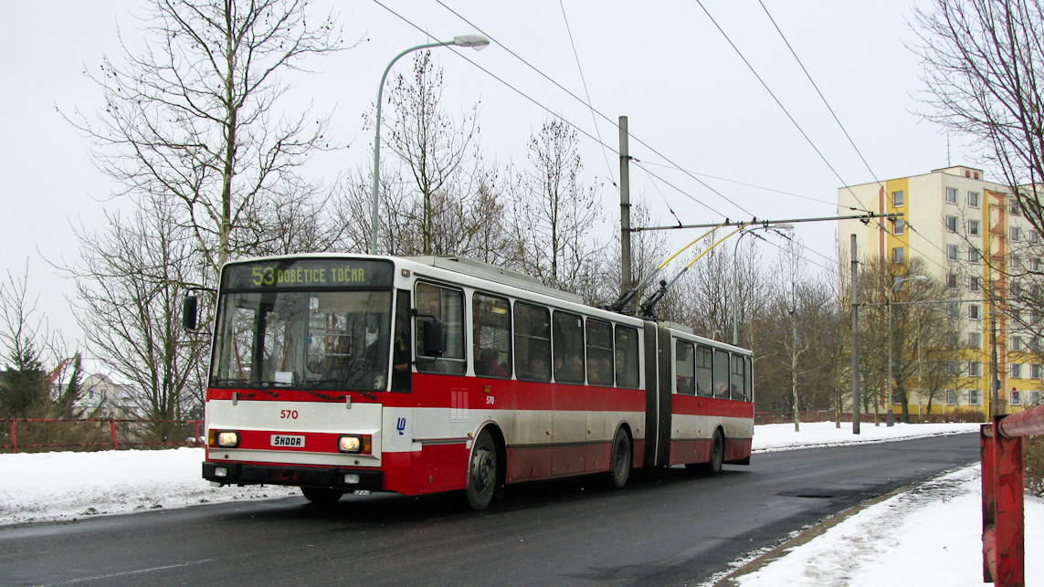 Усті-над-Лабем, Škoda 15Tr13/6M № 570