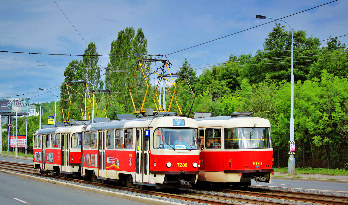 Prága, Tatra T3SUCS — 7286