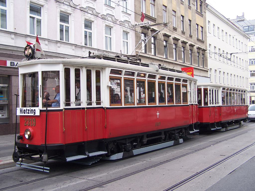 Вена, Stauding Type K № 2319; Вена — Tramwaytag 2012