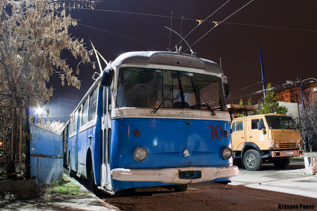 Pazardzhik, Škoda 9TrHT28 # 10; Pazardzhik — Trolleybuses Škoda 9Tr