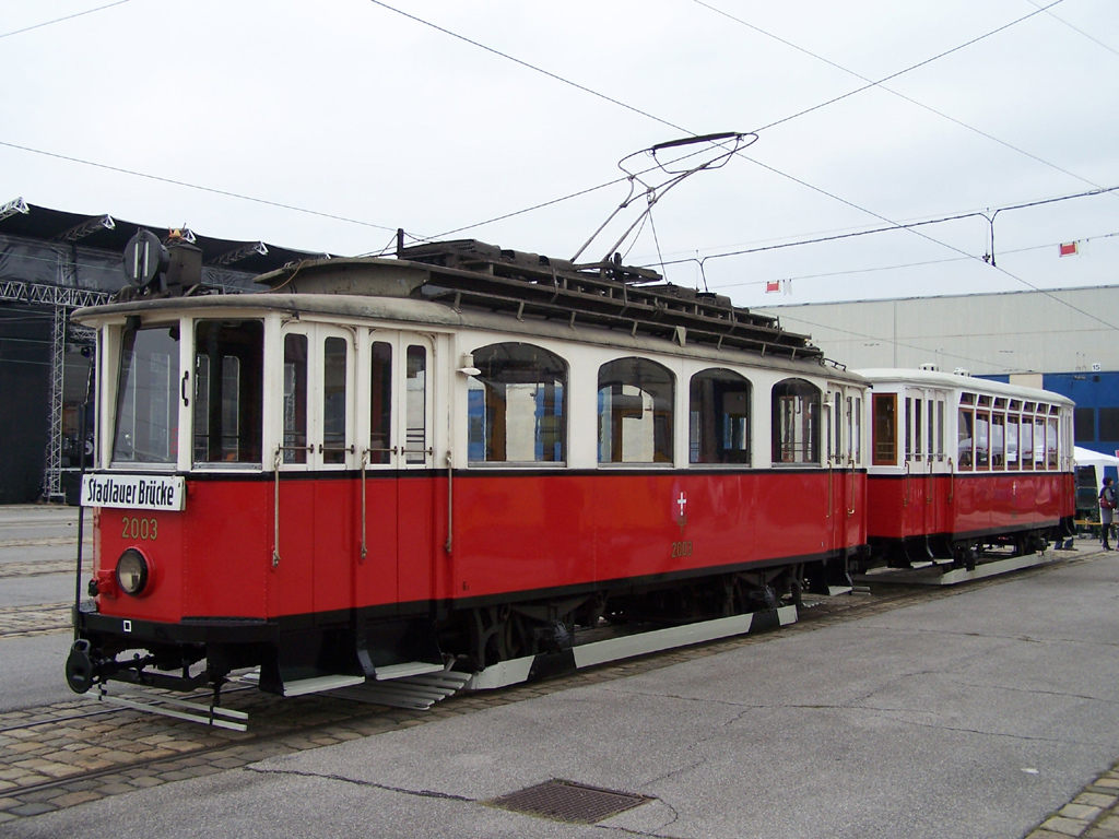 Вена, HW Type G2(aw) № 2003; Вена — Tramwaytag 2009