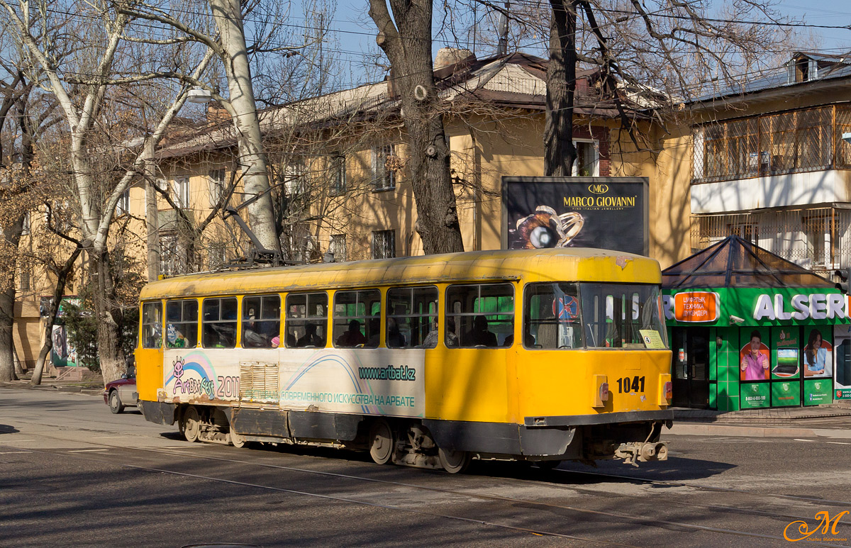 Almaty, Tatra T3D nr. 1041