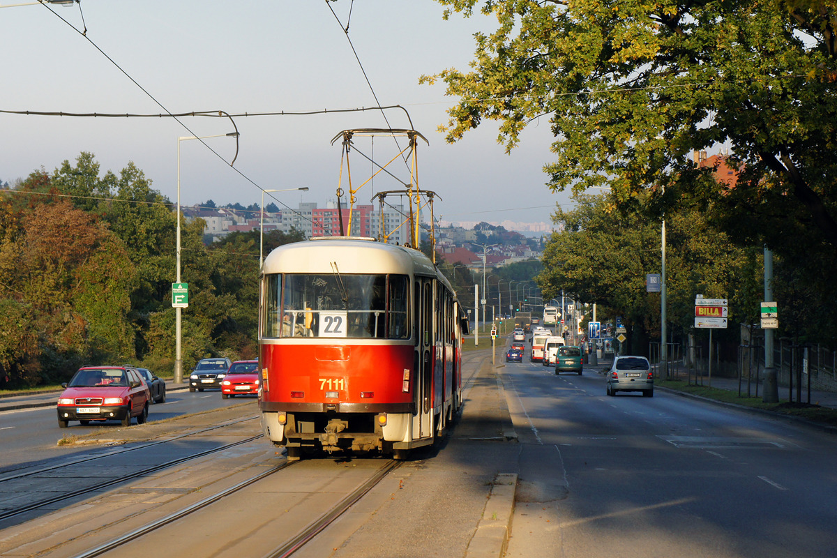 Прага, Tatra T3SUCS № 7111