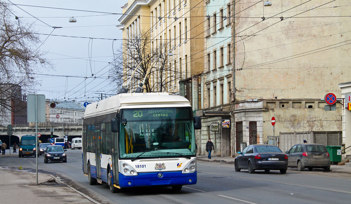Riga, Škoda 24Tr Irisbus Citelis nr. 18101