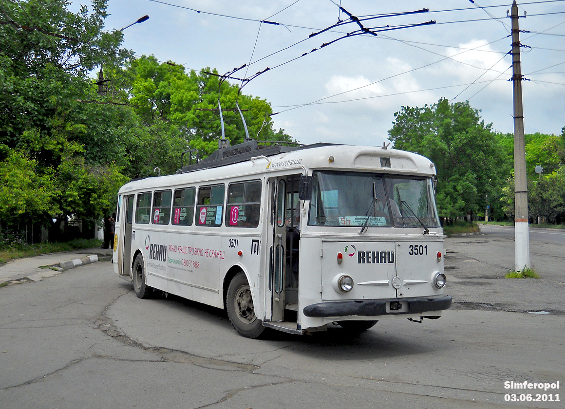 Кримски тролейбус, Škoda 9Tr19 № 3501