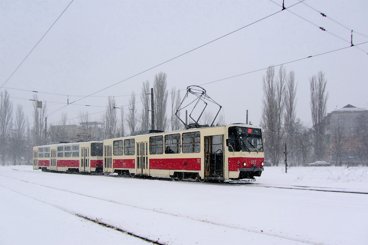 Kyjev, Tatra T6B5SU č. 055; Kyjev, Tatra T6B5SU č. 056