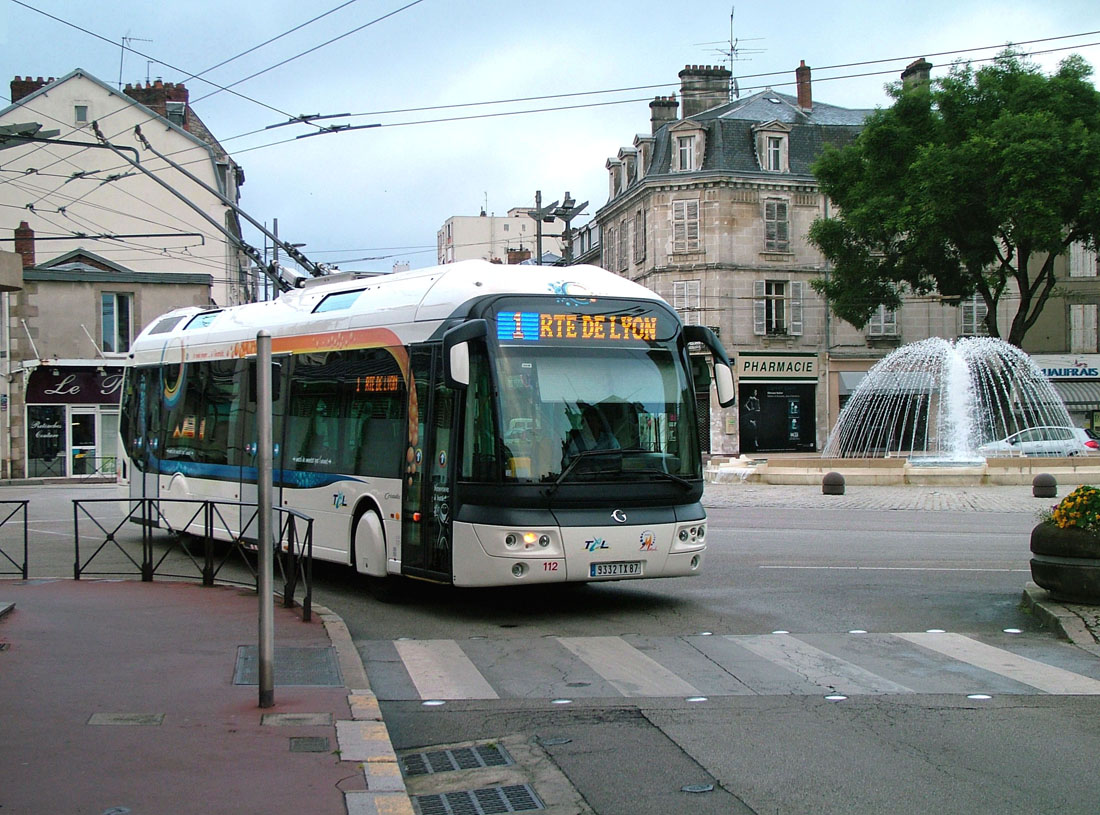 Limoges, Irisbus Cristalis ETB 12 # 112