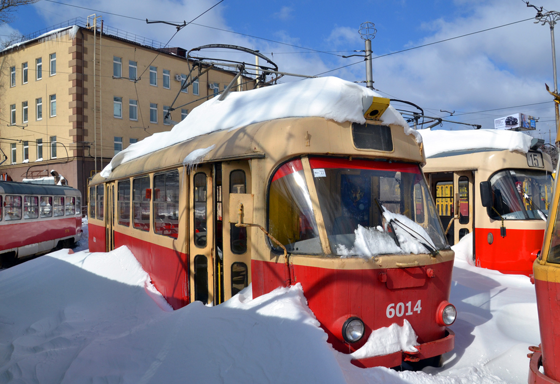 Kijiva, Tatra T3SU № 6014; Kijiva — Snowfall. 22-24th of March, 2013