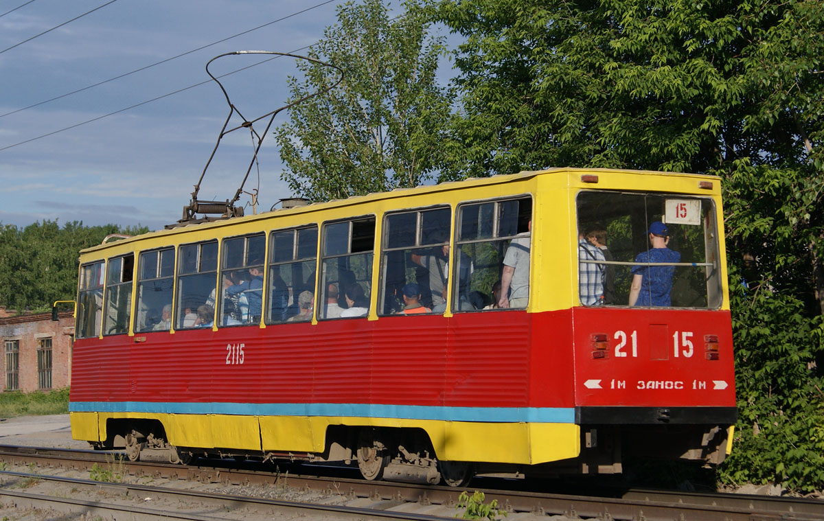 Новосибирск, 71-605 (КТМ-5М3) № 2115