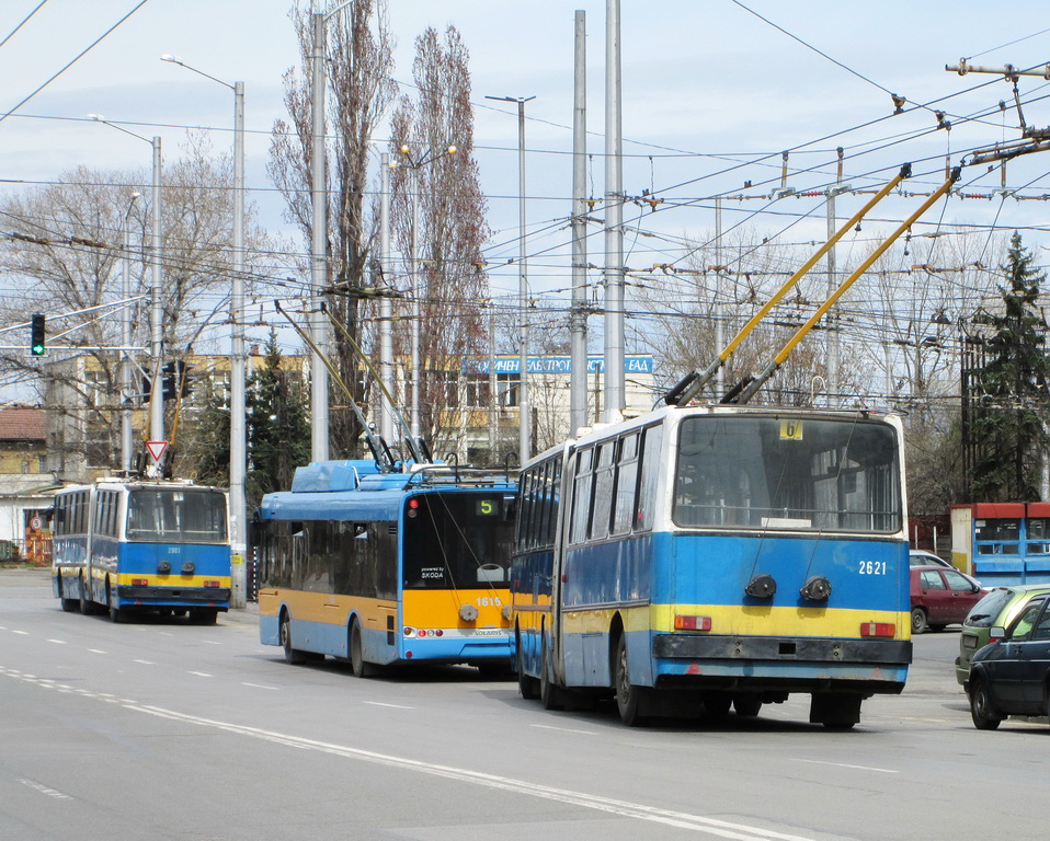 Sofia — Тrolleybus routes and infrastructure
