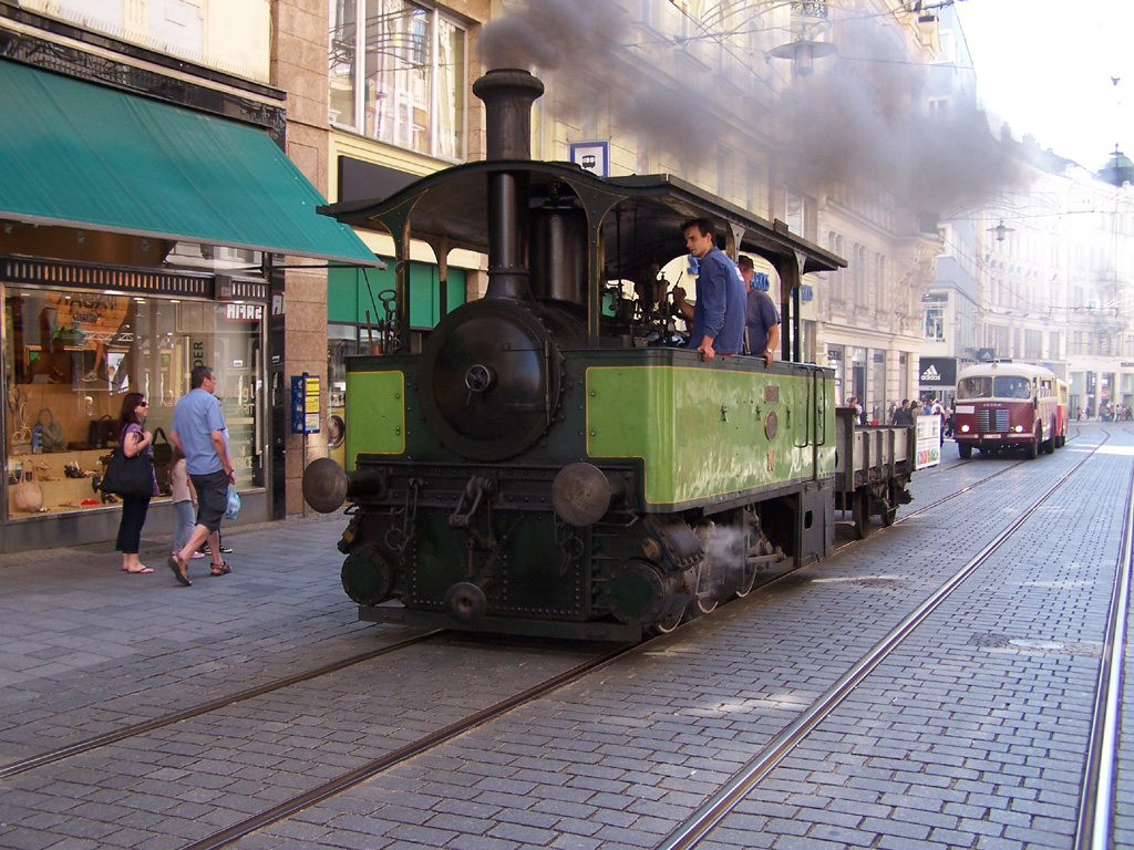 Brno, Krauss steam engine # 10; Brno — Dopravní nostalgie 2011