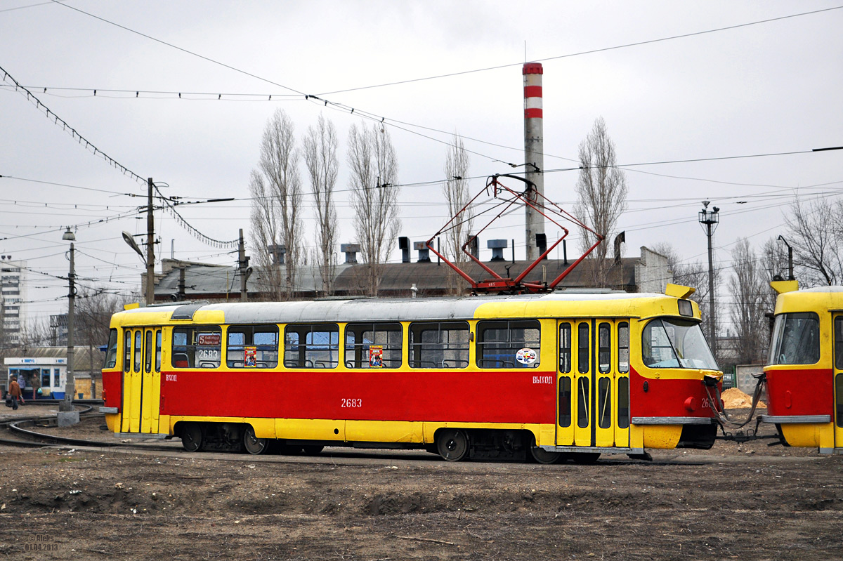 Volgograd, Tatra T3SU (2-door) № 2683
