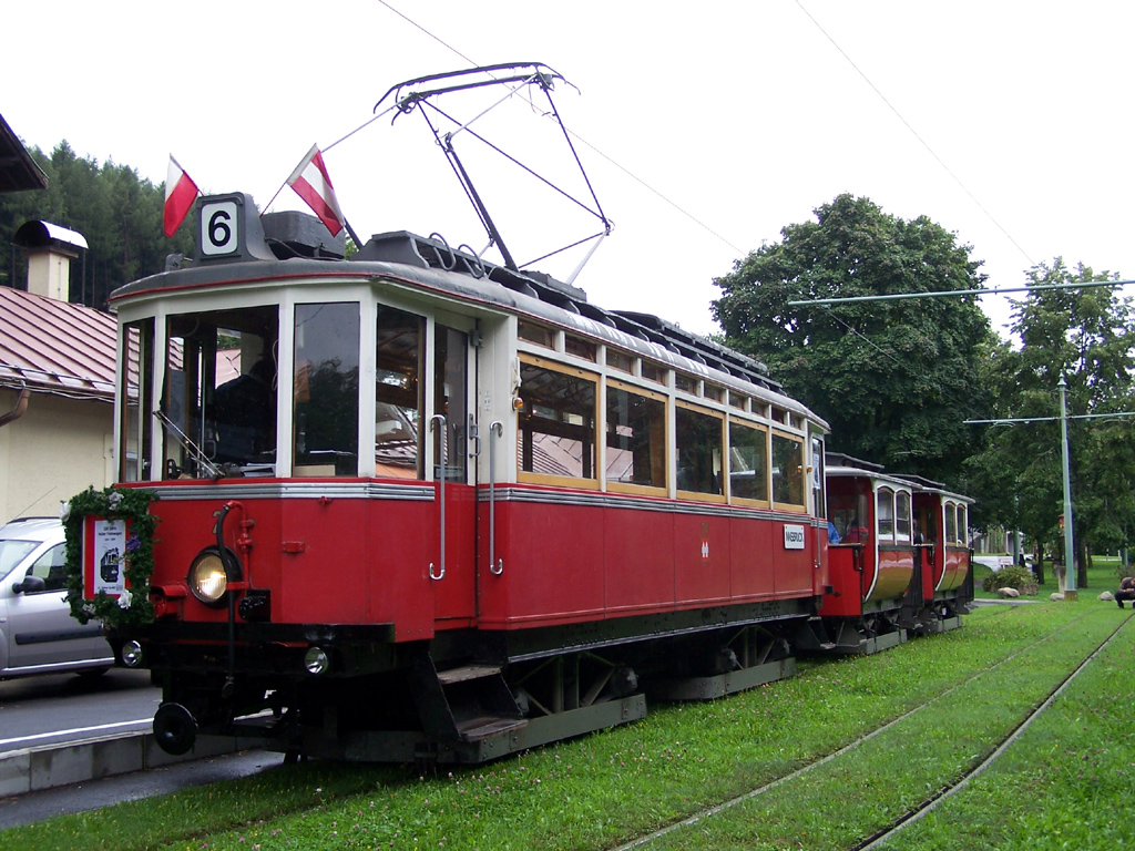 Инсбрук, Четырёхосный моторный Graz № 2; Инсбрук — 100 Jahre Haller Triebwagen