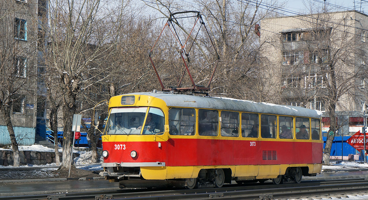 Барнаул, Tatra T3SU № 3073