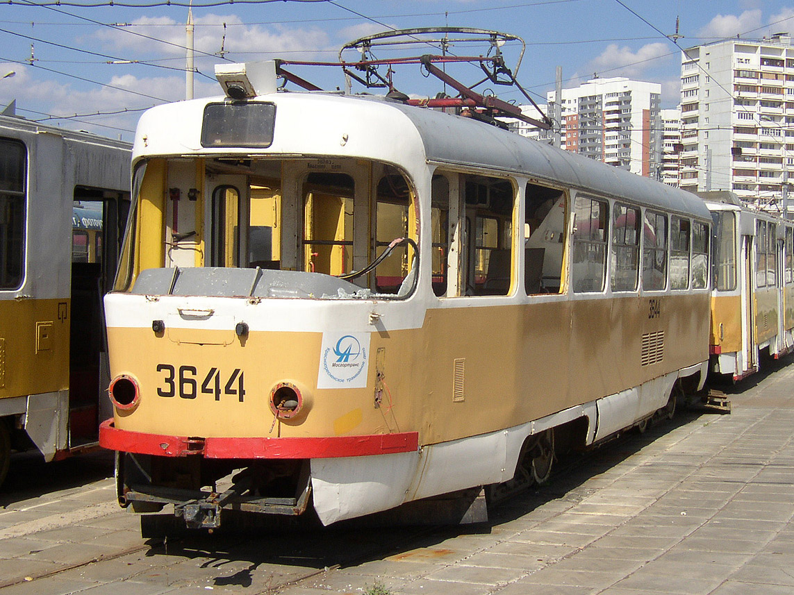 Moszkva, Tatra T3SU — 3644