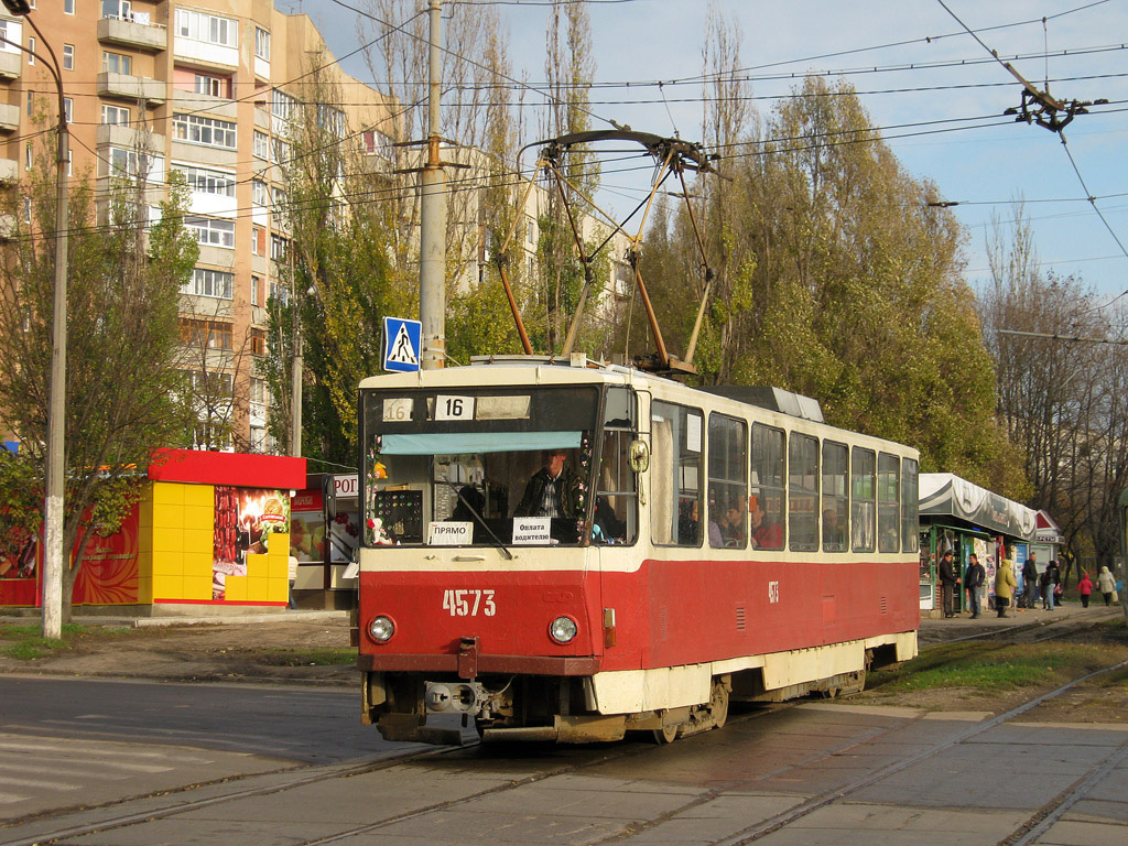 Харьков, Tatra T6B5SU № 4573