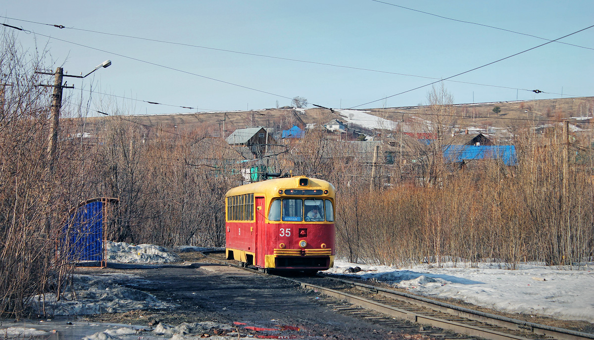 Осинники, РВЗ-6М2 № 35