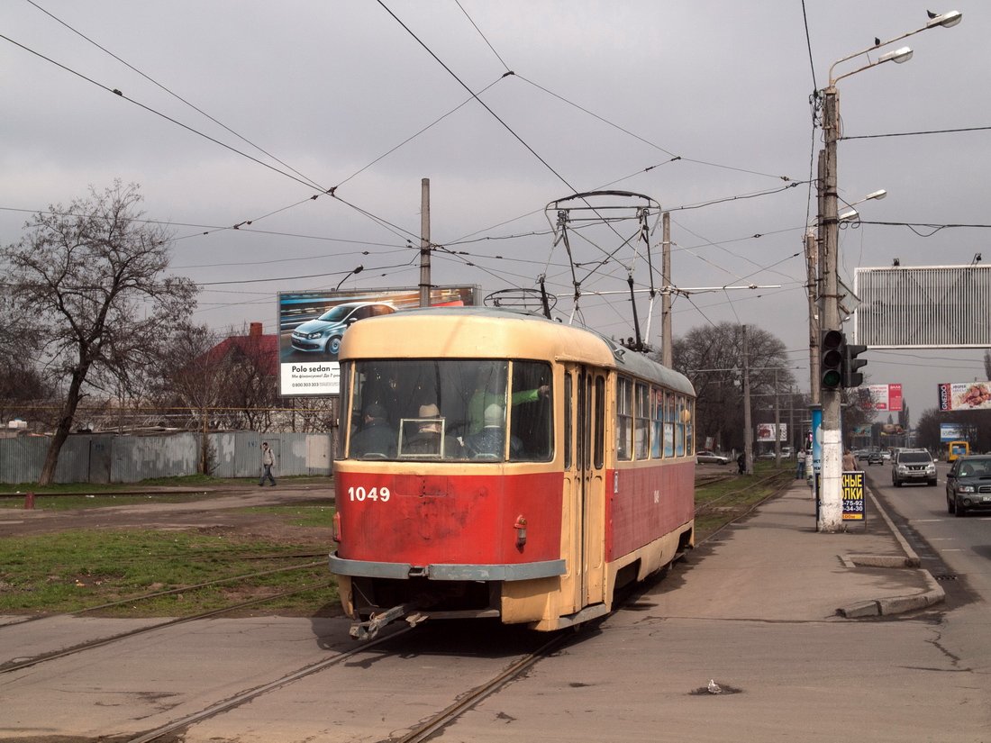 Odessa, Tatra T3SU (2-door) # 1049