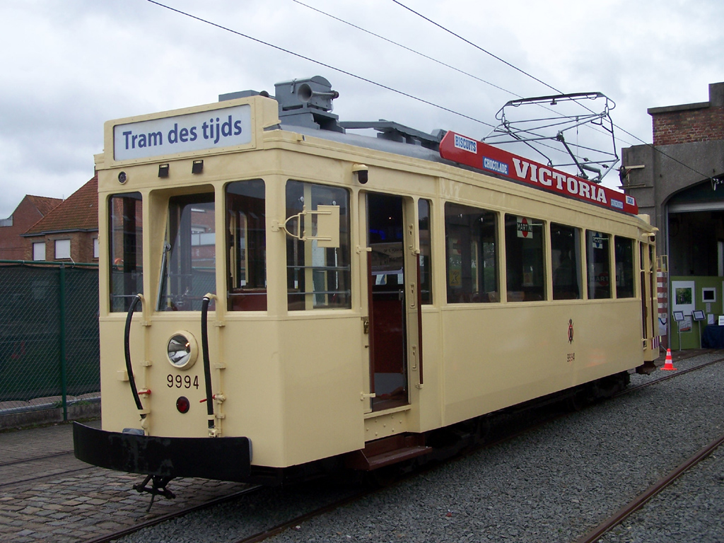 Tram du Littoral, SNCV Standard wooden motor car N°. 9994