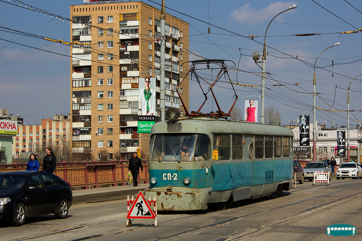 Oriolas, Tatra T3SU nr. СП-2; Oriolas — Repair Krasniy Bridge and autonomous operation tram number 4