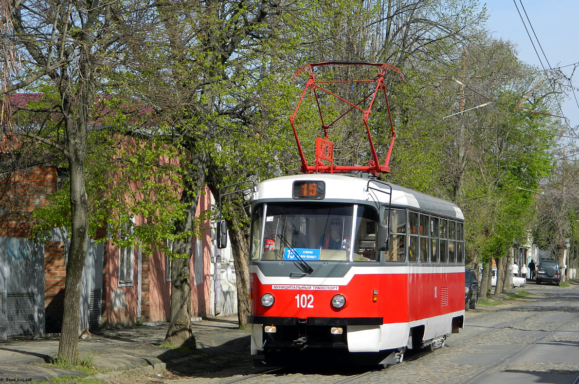 Краснодар, Tatra T3SU КВР МРПС № 102