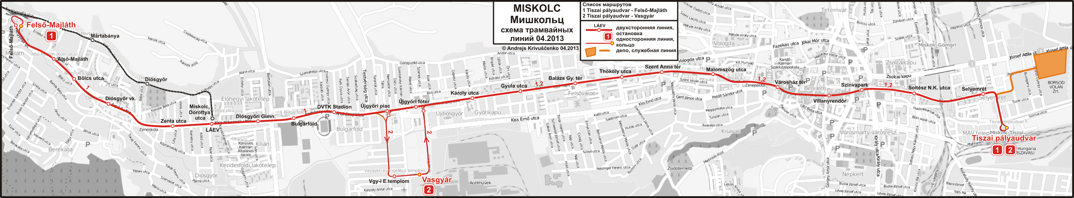 Miskolc — Maps