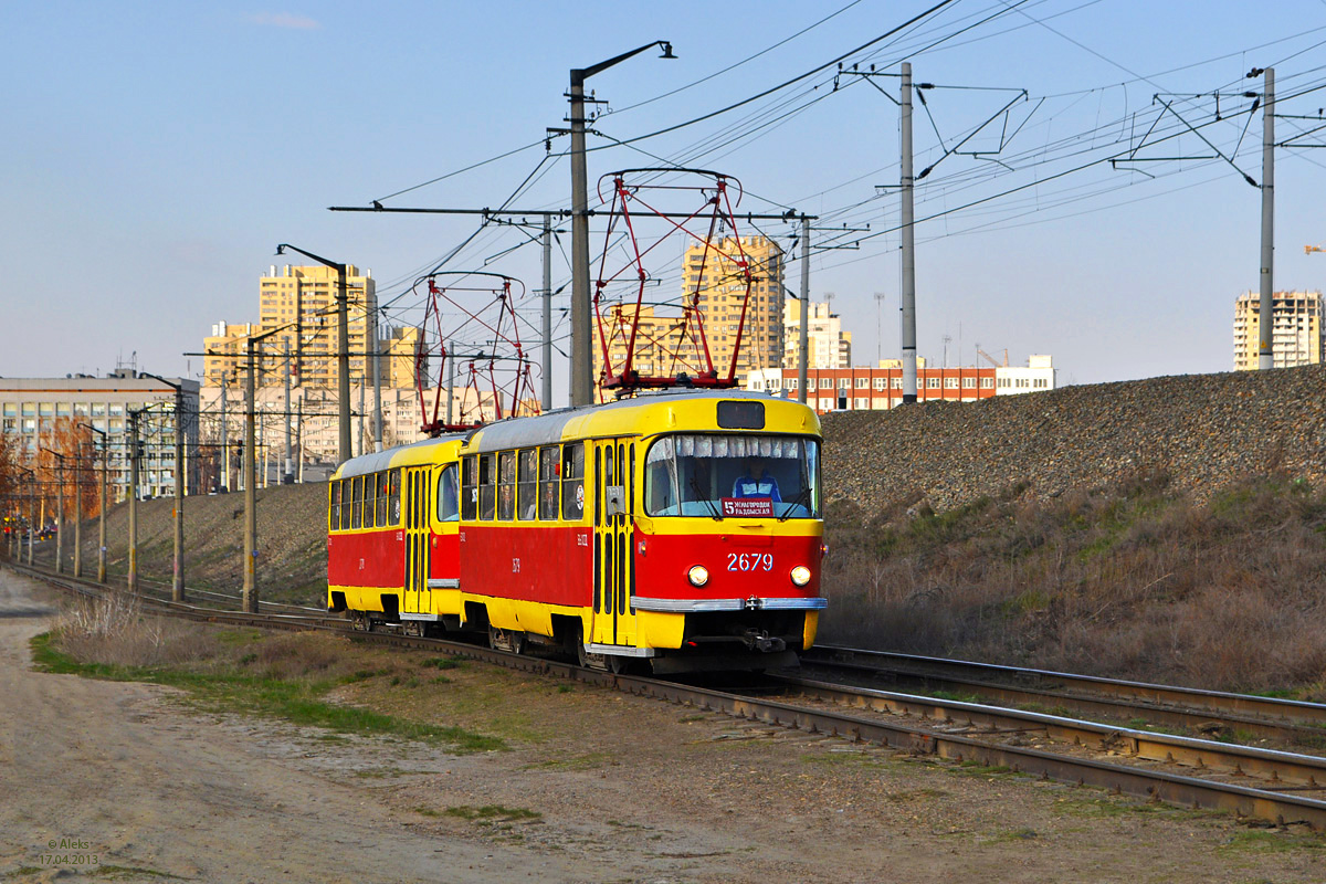 Wolgograd, Tatra T3SU (2-door) Nr. 2679